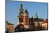 Wawel Hill and the Royal Castle in Krakow-wjarek-Mounted Photographic Print