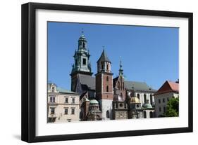 Wawel Hill and the Royal Castle in Krakow-wjarek-Framed Photographic Print