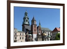 Wawel Hill and the Royal Castle in Krakow-wjarek-Framed Photographic Print