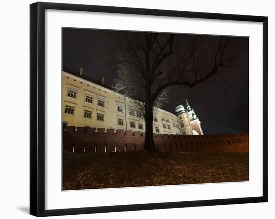 Wawel Hill and the Royal Castle in Krakow-wjarek-Framed Photographic Print