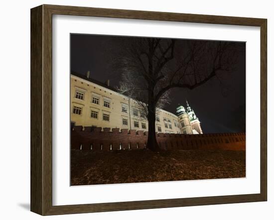 Wawel Hill and the Royal Castle in Krakow-wjarek-Framed Photographic Print