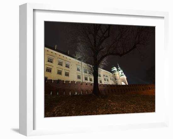 Wawel Hill and the Royal Castle in Krakow-wjarek-Framed Photographic Print