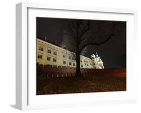 Wawel Hill and the Royal Castle in Krakow-wjarek-Framed Photographic Print