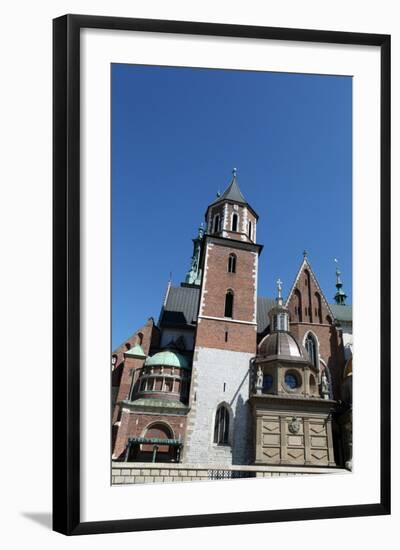 Wawel Hill and the Royal Castle in Krakow-wjarek-Framed Photographic Print