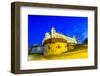 Wawel Hill by Night - Krakow-Jorg Hackemann-Framed Photographic Print