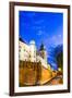 Wawel Hill by Night - Krakow-Jorg Hackemann-Framed Photographic Print