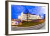 Wawel Hill by Night - Krakow-Jorg Hackemann-Framed Photographic Print