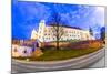 Wawel Hill by Night - Krakow-Jorg Hackemann-Mounted Photographic Print