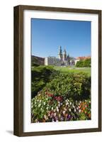 Wawel Hill Castle and Cathedral, UNESCO World Heritage Site, Krakow, Malopolska, Poland, Europe-Christian Kober-Framed Photographic Print