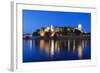 Wawel Hill Castle and Cathedral-Christian Kober-Framed Photographic Print