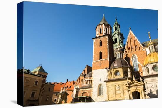 Wawel in Krakow, Poland.-De Visu-Stretched Canvas