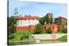 Wawel Royal Castle in Krakow (Poland)-majeczka-majeczka-Stretched Canvas