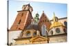 Wawel Royal Palace in Krakow, Poland.-De Visu-Stretched Canvas