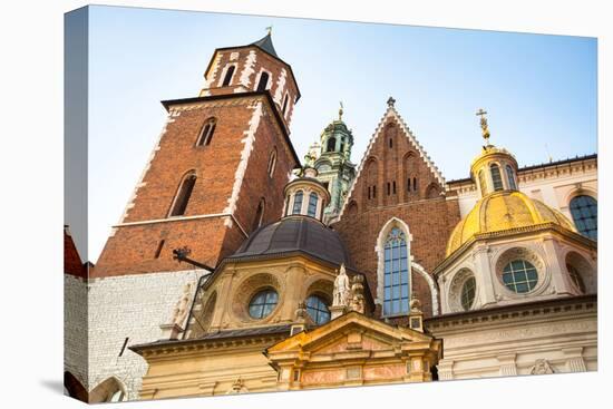 Wawel Royal Palace in Krakow, Poland.-De Visu-Stretched Canvas