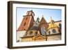 Wawel Royal Palace in Krakow, Poland.-De Visu-Framed Photographic Print