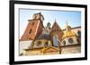 Wawel Royal Palace in Krakow, Poland.-De Visu-Framed Photographic Print