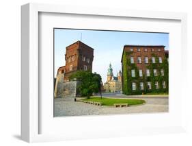 Wawelcathedral on the Wawel Hill in Krakow (Cracow)-luq-Framed Photographic Print