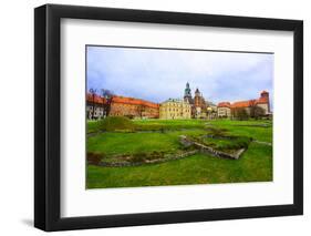Wawelcathedral on the Wawel Hill in Krakow (Cracow)-luq-Framed Photographic Print