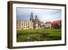 Wawelcathedral on the Wawel Hill in Krakow (Cracow)-luq-Framed Photographic Print