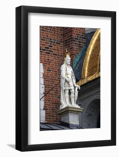 Wawelcathedral on the Wawel Hill in Krakow (Cracow)-luq-Framed Photographic Print