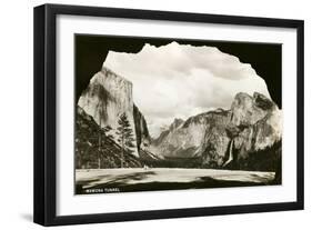Wawona Tunnel, Yosemite, California-null-Framed Art Print