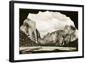 Wawona Tunnel, Yosemite, California-null-Framed Art Print