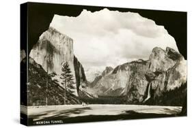 Wawona Tunnel, Yosemite, California-null-Stretched Canvas