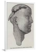 Wax Head Discovered in a Roman Tomb, at Cuma-null-Framed Giclee Print