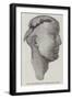 Wax Head Discovered in a Roman Tomb, at Cuma-null-Framed Giclee Print