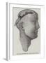 Wax Head Discovered in a Roman Tomb, at Cuma-null-Framed Giclee Print