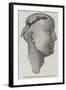 Wax Head Discovered in a Roman Tomb, at Cuma-null-Framed Giclee Print