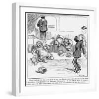 Wax Models of Peary and Cook, Polar Explorers, at Madame Tussaud'S, London, 1909-null-Framed Giclee Print