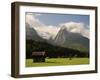 Waxelstein, Garmisch-Partenkichen, Bavaria, Germany, Europe-Jochen Schlenker-Framed Photographic Print