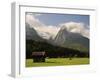 Waxelstein, Garmisch-Partenkichen, Bavaria, Germany, Europe-Jochen Schlenker-Framed Photographic Print