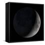 Waxing Crescent Moon-Stocktrek Images-Framed Stretched Canvas