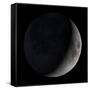 Waxing Crescent Moon-Stocktrek Images-Framed Stretched Canvas