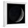Waxing Crescent Moon-Stocktrek Images-Framed Photographic Print