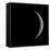 Waxing Crescent Moon-Eckhard Slawik-Framed Stretched Canvas