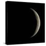 Waxing Crescent Moon-Eckhard Slawik-Stretched Canvas