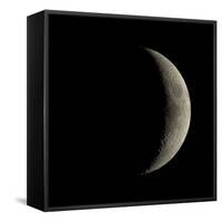 Waxing Crescent Moon-Eckhard Slawik-Framed Stretched Canvas