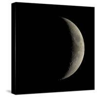 Waxing Crescent Moon-Eckhard Slawik-Stretched Canvas