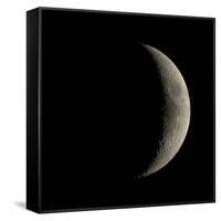 Waxing Crescent Moon-Eckhard Slawik-Framed Stretched Canvas