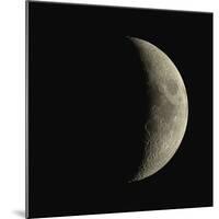 Waxing Crescent Moon-Eckhard Slawik-Mounted Premium Photographic Print