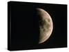 Waxing Crescent Moon-Eckhard Slawik-Stretched Canvas