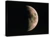 Waxing Crescent Moon-Eckhard Slawik-Stretched Canvas