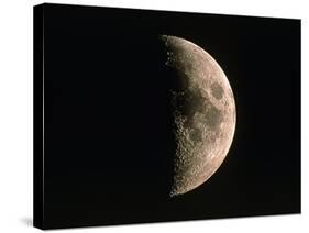 Waxing Crescent Moon-Eckhard Slawik-Stretched Canvas