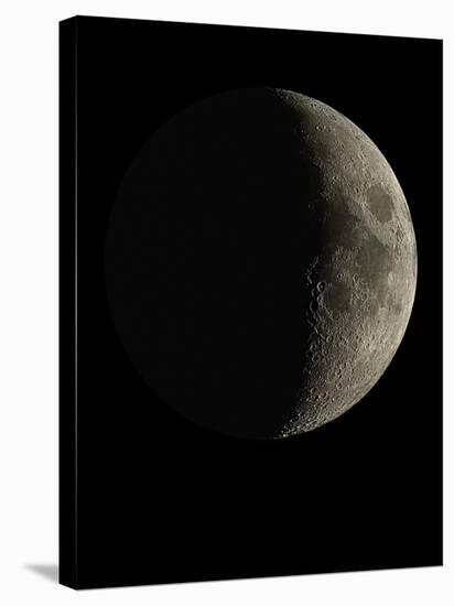 Waxing Crescent Moon-Eckhard Slawik-Stretched Canvas