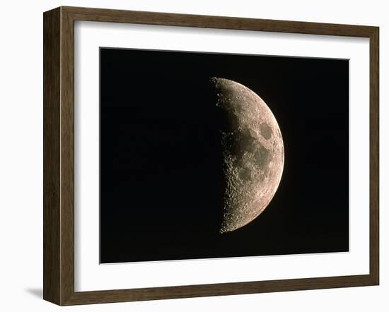 Waxing Crescent Moon-Eckhard Slawik-Framed Photographic Print