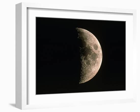 Waxing Crescent Moon-Eckhard Slawik-Framed Photographic Print