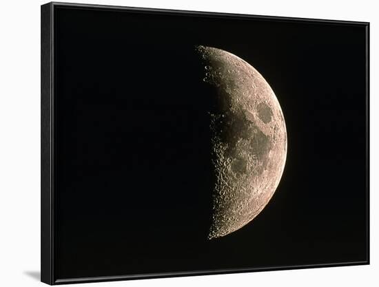 Waxing Crescent Moon-Eckhard Slawik-Framed Photographic Print